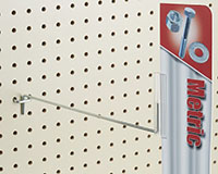 All-Wire Pegboard Hook With Gripper