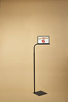 Floor Stand With Welded Top Sign - 3