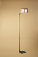 Floor Stand With Welded Top Sign