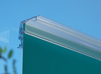Ladderless Cleat Banner Hanger For Glass