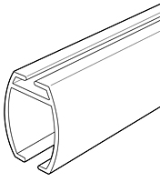 Elliptical Banner Hanger - Aluminum - 2
