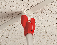 Snap-Lock Ceiling Clip & Cord With Pole