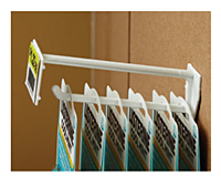 Corrugated Universal Display Hooks With Scan Plate