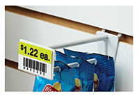 Pegboard/Slatwall Display Hooks With Scan Plate - 3