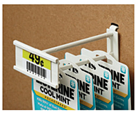 Corrugated/Wire Combo Display Hooks With "C" Channel