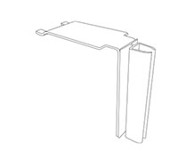 K-Frame Metal Shelf-Top Holder - 2