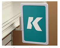 K-Frame Magnetic Under-Shelf Holder