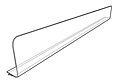Slim-Line Shelf Divider - 2