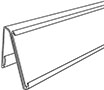 Dual-Purpose Info Strip Label Holder For Slotted Shelf - 2