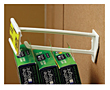 Corrugated Universal Display Hooks With "C" Channel