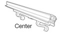 Gripper Warehouse Upright Header - Center End Connector Style - 2