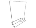 T-Style Sign Holder With Business Card Pocket - 2