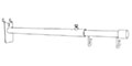 telescopic-double-hook-aisle-sign-holder-drawing