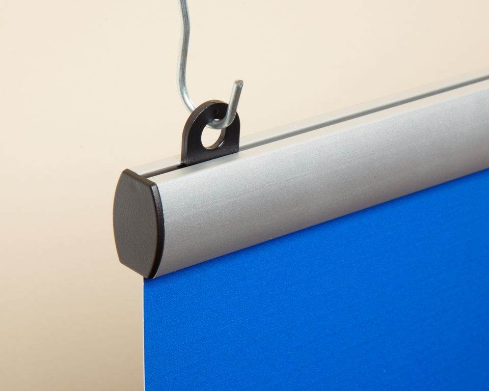 Elliptical Banner Hanger - Aluminum On Kinter (K International, Inc.)