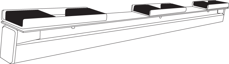 Part # 220509, 36 Length Ladderless Magnetic Banner Hanger On Kinter (K  International, Inc.)