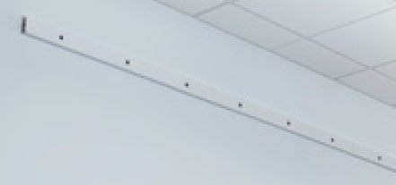 Elliptical Banner Hanger - Aluminum On Kinter (K International, Inc.)