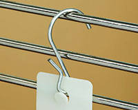 Perf Shelf "S" Hook, Pinched - 3