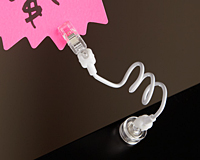 Magnetic Clip-On Curly Wire