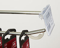 10" Stem Length Take-One Metal Hook with T-Scan Bar 