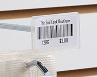 Four-Wire Label Holder For Scan Hooks