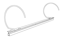 Ladderless Mini Hook Banner Hanger - 2