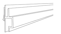 Spiral Dual-Channel Sign Holder - 2
