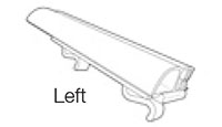 Gripper Warehouse Upright Header - Left End Connector Style - 2