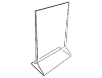 Acrylic Top-Load Sign Holder - 2