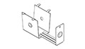 Spring-Mount Under-Shelf Bracket - 2