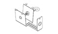 Screw-Mount Under-Shelf Bracket - 2