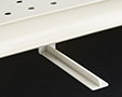 Black Magnetic Under-Shelf Bracket - L-Style 