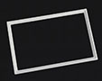 8-1/2" x 11" Dimensions White Color Plastic Modular Sign Frame System