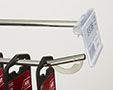 6" Stem Length Take-One Metal Hook with T-Scan Bar