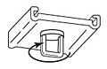 Ceiling Swivel Loop Clip - 2