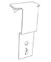 Merchandising Strip Hanger For Cooler Door - 2