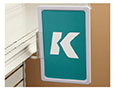 K-Frame Under-Shelf Hardware-Mount Holder
