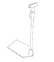 K-Frame Shovel Base Adjustable Stem Holder - 2
